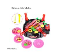 Barbecue Électrique Pour Enfant, Jouet De Simulation De Gril, Jeu De Maison, Four De Cuisine, Ensemble De Jouets Éducatifs