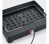 Gril barbecue électrique de table Severin PG8567 2200 W Noir Noir G