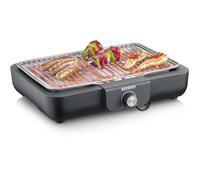 Severin Barbecue de table PG 8554 – filaire, réglage continu de la température, noir/argent