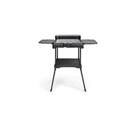 LIVOO Barbecue électrique sur pieds DOM507 2200W 2 en 1 Thermostat ajustable Noir