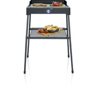 Severin Barbecue de table électrique PG 8566 avec voyant lumineux noir