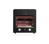 Cecotec Gril Txuletaco 8000 Inferno. 2200 W, 850 ºC, Pierre, Plateau pour cuire des pizzas, 2 plateaux ramasse-graisses, Système de réglage de la température, Thermomètre de cuisine numérique