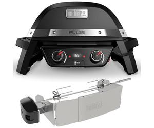 Barbecue électrique Weber Pulse 2000 + Rotissoire