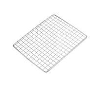 Barbecue en acier inoxydable, pliable et portable, avec grille de cuisson multifonctionnelle for le camping réchaud à bois(1PC baking net)