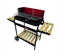 Barbecue En Acier Rectangulaire Avec Étagères Sandrigarden SG 58-37