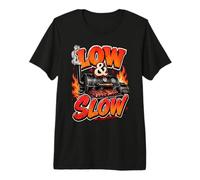 Barbecue Fumeur à Faible et Lent T-Shirt Haut de Gamme