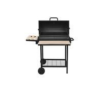 Barbecue fumoir au charbon de bois KENTUCKY Noir Acier inoxydable noir G