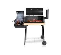 BBQ Collection Fumoir Barbecue Charbon de Bois Grande Taille avec Fumoir Cheminé