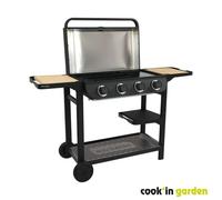 Barbecue gaz - 4 brûleurs - FLAVO 76 SC COOK IN GARDEN