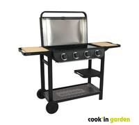 Barbecue gaz - 4 brûleurs - FLAVO 76 SC COOK IN GARDEN