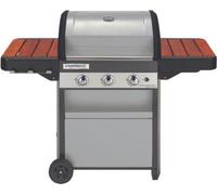Barbecue gaz CAMPINGAZ 3 SERIES CLASSIC WLX inox 3 brûleurs sur chariot, 61x45 cm