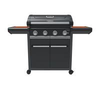 Campingaz Barbecue à gaz PREMIUM 4W — 4 brûleurs sur chariot, noir, grill et plancha