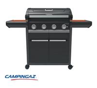 Campingaz Barbecue à gaz PREMIUM 4W — 4 brûleurs sur chariot, noir, grill et plancha