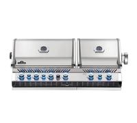 Napoleon Barbecue gaz encastrable Prestige Pro 825 4 brûleurs, 2 SizzleZone, brûleur arrière, fumage