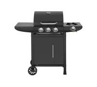 Barbecue gaz "Feria 4" - 4 brûleurs dont 1 latéral - 11.5 kw - Noir