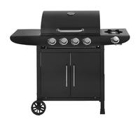 Barbecue gaz Feria 5" - 5 brûleurs Dont 1 latéral - 14,5 KW - Noir