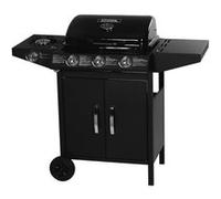 Barbecue gaz Festa 4 - 4 brûleurs dont 1 latéral - 10.5kW - Noir