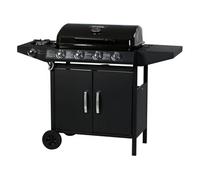 Habitat et Jardin Barbecue Gaz Festa 5, 5 Brûleurs Dont 1 Latéral, 12.9 Kw, Noir 1351_100515
