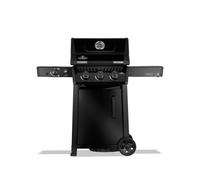 Barbecue gaz freestyle noir pro 3 brûleurs + 1 bruleur sizzle zone avec porte et
