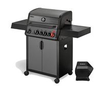 Barbecue gaz Hyde 4 - ENDERS BY FAVEX - 4 brûleurs - TURBO ZONE™ 800 °C - Brûleur arrière & latéral - Grille fonte SWITCH GRID™ - H