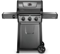 Barbecue gaz NAPOLEON Freestyle F365PGT-FR gris noir 3 brûleurs sur chariot, 51x45 cm