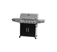 barbecue gaz party 7 - 7 brûleurs dont 1 latéral - 20.9 kw