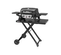 Royal Gourmet Barbecue gaz portable – chariot détachable – 2 brûleurs 5 kW – 48x37 cm