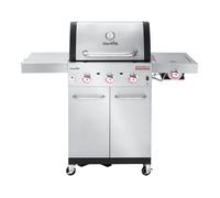 Char-Broil Professional PRO S 3 Grill Chariot Gaz Noir, Acier inoxydable 10570 W