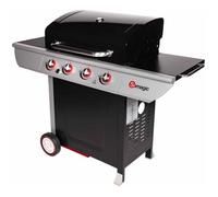 Barbecue gaz SOMAGIC MANHATTAN 400 GP - Cuve émaillée 72 x 44 cm - 14 kW