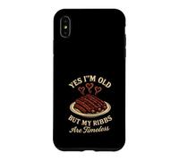 Barbecue Grandpa Pitmaster Humour Smoker Grill Backyard Legend Coque pour iPhone XS Max