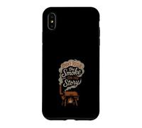 Barbecue Grandpa Pitmaster Humour Smoker Grill Backyard Legend Coque pour iPhone XS Max