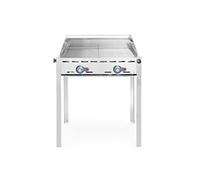 Barbecue Green Fire avec 2 brûleurs Profi Line 2 grilles en inox GN 1/1 116kW