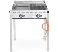 HENDI 149508 Barbecue Green Fire avec 2 brûleurs