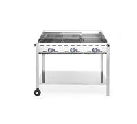 Barbecue Green Fire avec 3 brûleurs Profi Line 174kW