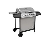 vidaXL Barbecue à gaz 48553, 6 brûleurs, gril d'extérieur