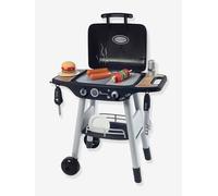 Smoby Barbecue sur pieds - 18 accessoires - Plancha et grill - Dès 3 ans - Fabrication française