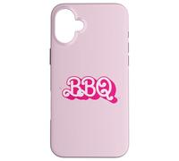 Barbecue Grill Pink Retro Funny BarBQ Classic Girl Gear Coque pour iPhone 16 Plus