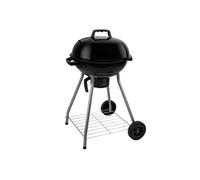 Alpina Barbecue bouilloire au charbon Ø43 cm Acier inoxydable Gris H72×44×44 cm