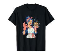 Barbecue Hivernal pour Femmes Passionnées du Grill T-Shirt