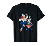 Barbecue Hivernal pour Femmes Passionnées du Grill T-Shirt