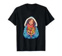 Barbecue Hivernal pour Femmes Passionnées du Grill T-Shirt