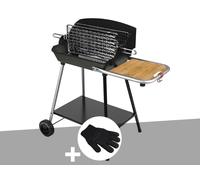 Barbecue Horizontal et Vertical Excel Grill + Gant de protection - Somagic