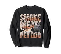 Barbecue Humoristique pour Chien à Fumer Sweatshirt