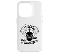 Barbecue Humoristique Smoke Whisperer Coque pour iPhone 14 Pro