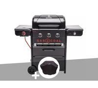 Barbecue hybride gaz et charbon Gas2coal Special Edition - 3 brûleurs + Housse de protection - Char-Broil