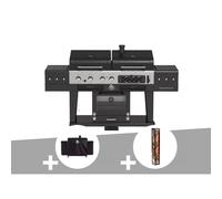 Barbecue hybride Memphis Ultimate version 2,0 + Housse de protection + Papier boucher - Pit Boss