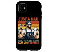 Barbecue Just A Dad Who Always Came Back with The Milk Grill Dad Coque pour iPhone 11