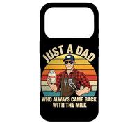 Barbecue Just A Dad Who Always Came Back with The Milk Grill Dad Coque pour iPhone 17 Pro