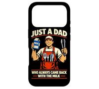 Barbecue Just A Dad Who Always Came Back with The Milk Grill Dad Coque pour iPhone 17 Pro
