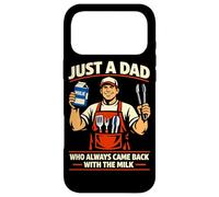 Barbecue Just A Dad Who Always Came Back with The Milk Grill Dad Coque pour iPhone 17 Pro Max